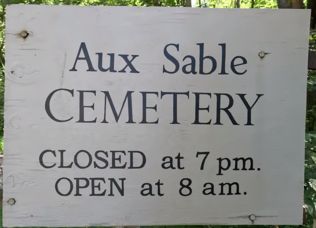 Aux Sable Cemetery